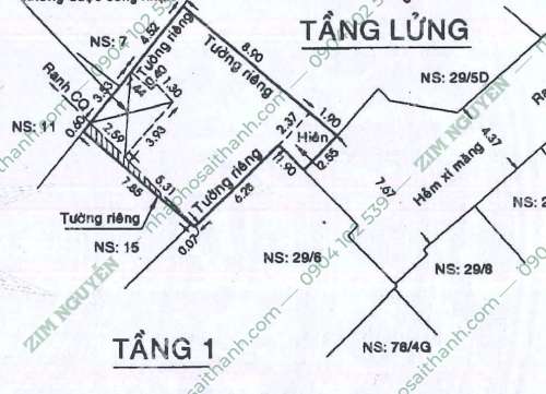 Hình ảnh Bán nhà 29/5C Thạch Thị Thanh, Phường Tân Định, Quận 1