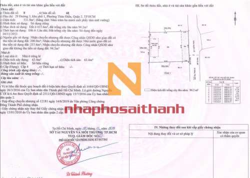 Hình ảnh Bán đất 29 Đường số 3 Nguyễn Ư Dĩ phường Thảo Điền Quận 2