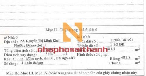 Hình ảnh Bán toà nhà 2A Nguyễn Thị Minh Khai Phường Đa Kao Quận 1