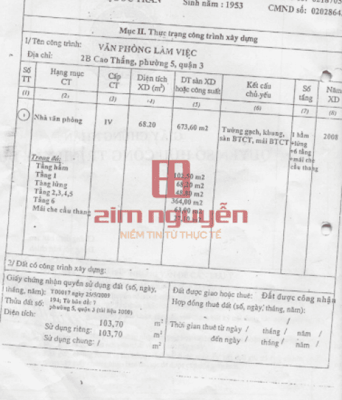 Hình ảnh Bán tòa nhà 2B Cao Thắng, Phường 5, Quận 3