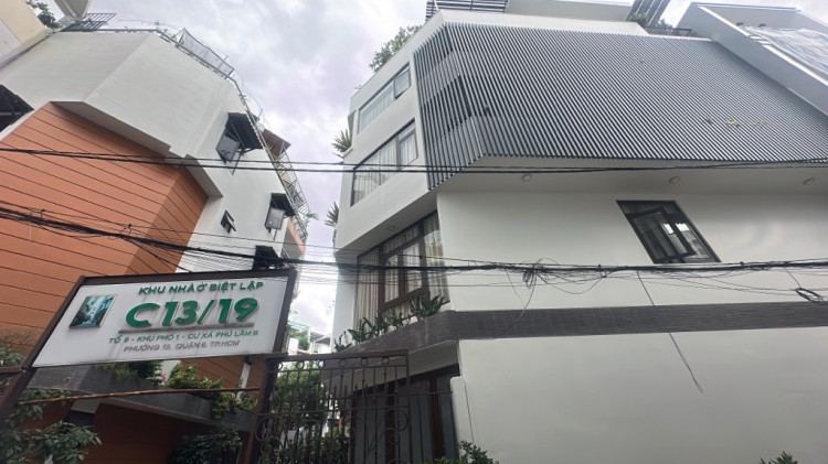 Hình ảnh Bán nhà hẻm c13/19d Cư Xá Phú Lâm B, phường Phú Lâm