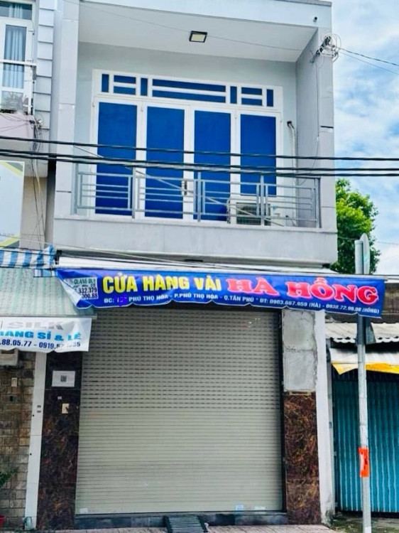 Hình ảnh Bán nhà mặt tiền 196 Phú Thọ Hòa, Phường Phú Thọ Hòa