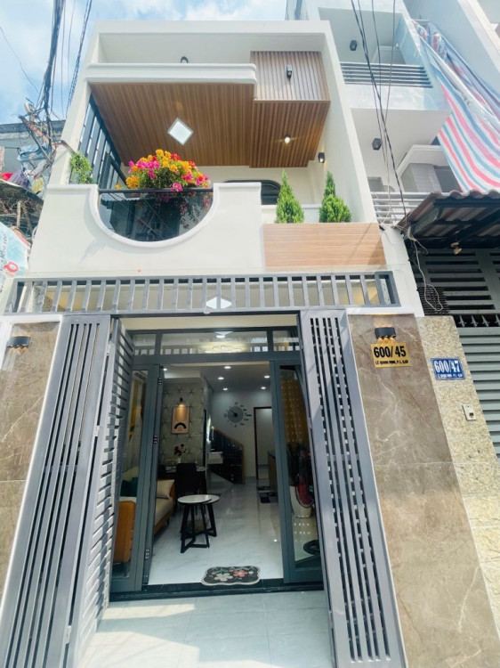 Hình ảnh Bán nhà hẻm 600/45 Lê Quang Định, Phường Hạnh Thông