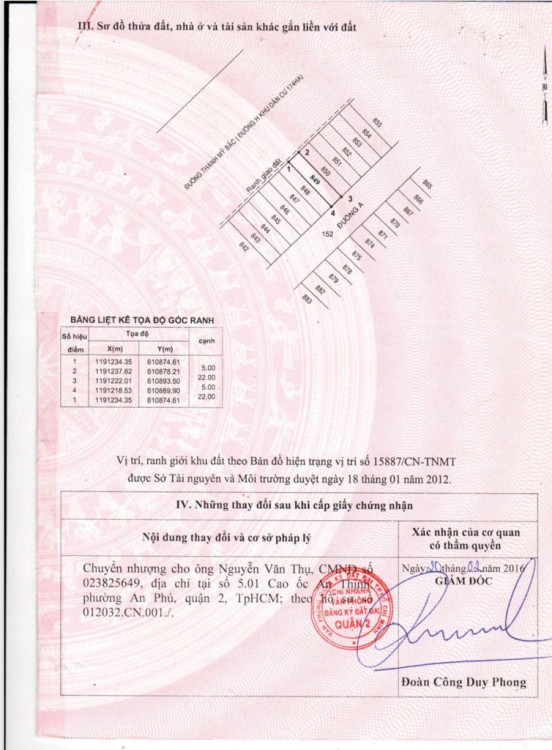 Hình ảnh Bán đất 	thửa 849 tờ bản đồ 21 Nguyễn Khoa Đăng  Nguyễn Khoa Đăng, Phường Cát Lái