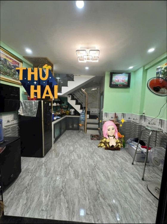Hình ảnh Bán nhà Hẻm 100/25/5 Trần Hưng Đạo, Phường Bến Thành