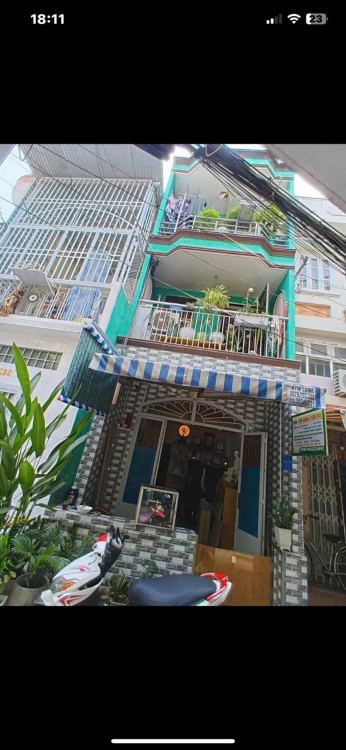 Hình ảnh Bán nhà hẻm 231/38 Nguyễn Duy Dương, phường Vườn Lài