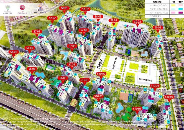 Hình ảnh Bán căn hộ Căn Hộ 23.13 Block S7.03 Vinhome Grand Park Phường Long Bìn