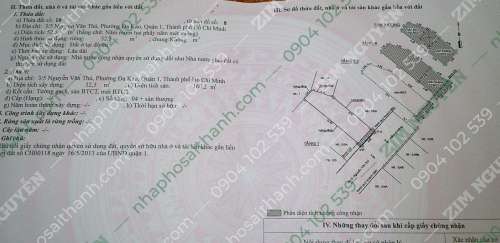 Hình ảnh Bán nhà 3/5 Nguyễn Văn Thủ, Phường Đa Kao, Quận 1