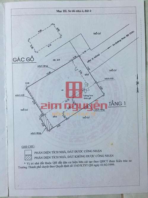 Hình ảnh Bán nhà 3/5 3/7 Phan Bội Châu, Phường 2 , Bình Thạnh