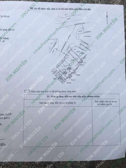 Hình ảnh Bán nhà 3 Nguyễn Hữu Cầu, Phường Tân Định, Quận 1