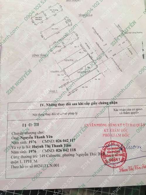 Hình ảnh Bán nhà 3 Phó Đức Chính Phường Nguyễn Thái Bình Quận 1