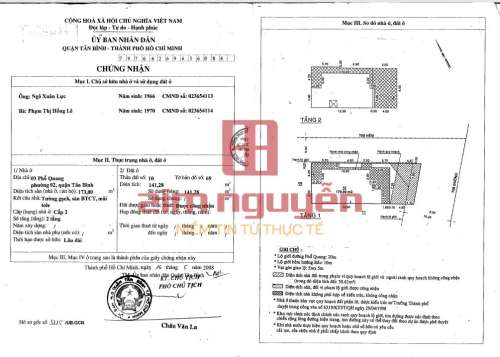 Hình ảnh Bán nhà 3 Phổ Quang, Phường 02, Quận Tân Bình