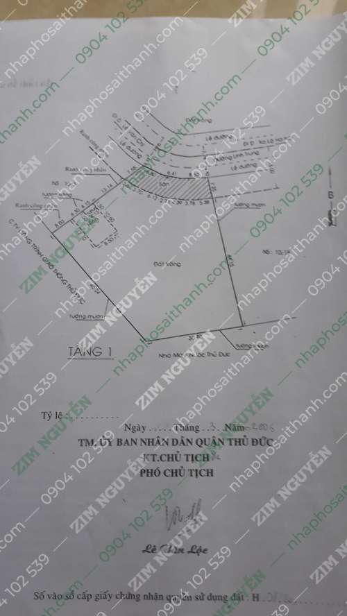 Hình ảnh Bán đất 30/1 Lê Văn Chí, Phường Linh Trung, Quận Thủ Đức