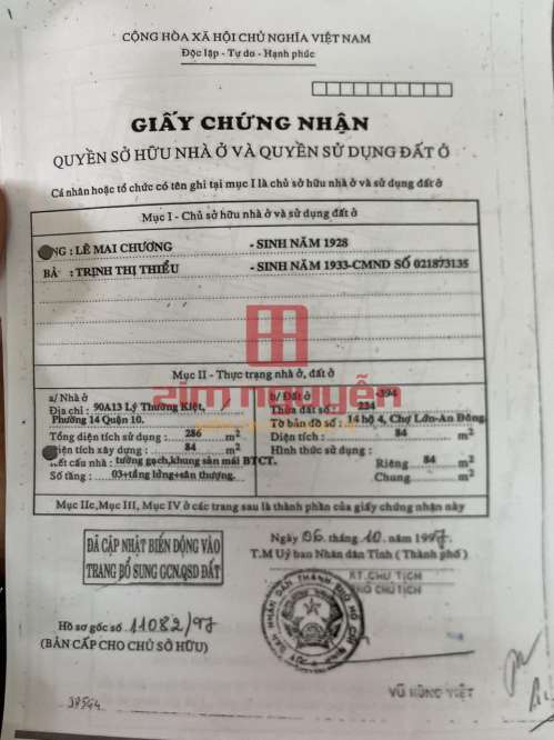 Hình ảnh Bán nhà 310 Lý Thường Kiệt, phường 14, Quận 10