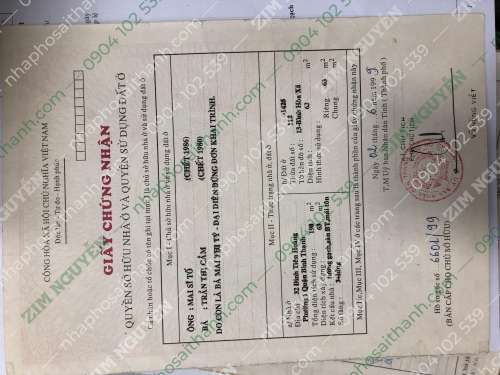 Hình ảnh Bán nhà 32 Đinh Tiên Hoàng, Phường Đa Kao, Quận 1