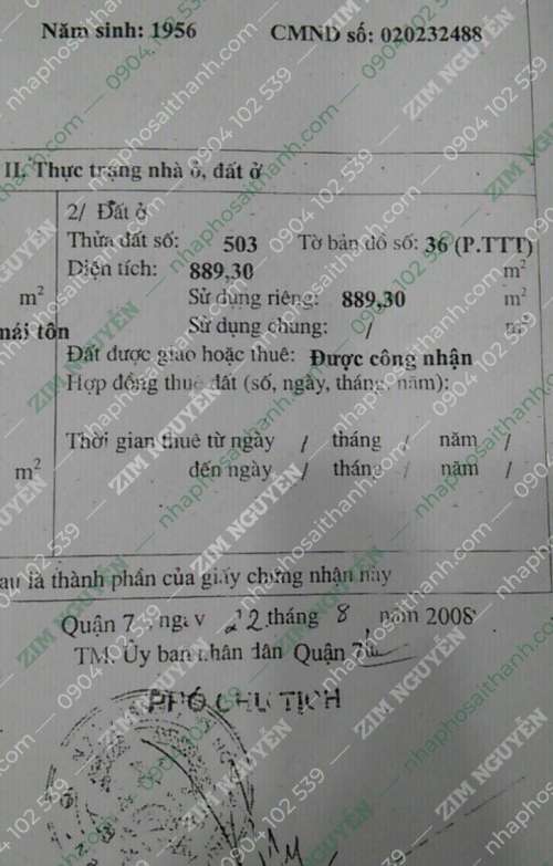 Hình ảnh Bán nhà 322 Huỳnh Tấn Phát, Phường Tân Thuận Tây, Quận 7