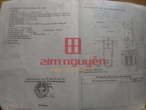 Hình ảnh Bán nhà 333 Bạch Đằng, Phường 2, Quận Bình Thạnh