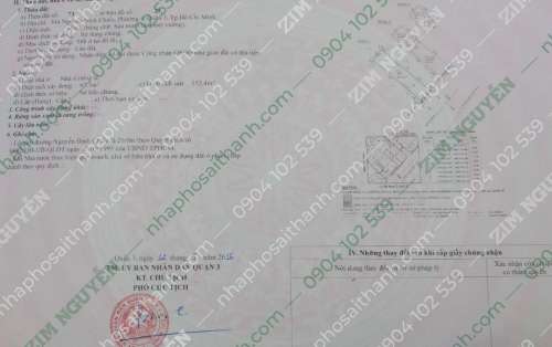 Hình ảnh Bán nhà 344 Nguyễn Đình Chiểu, Phường 4, Quận 3