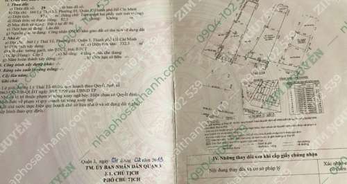 Hình ảnh Bán nhà 360 Lý Thái Tổ, Phường 1, Quận 3