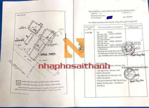 Hình ảnh Bán nhà 380c Hai Bà Trưng Phường Tân Định Quận 1