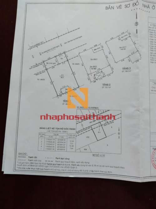 Hình ảnh Bán nhà hẻm 6m 384/33 Nam Kỳ Khởi Nghĩa, Phường Võ Thị Sáu , Quận 3