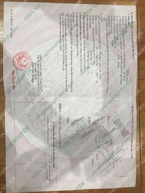 Hình ảnh Bán nhà 39/24 Nguyễn Trãi, Phường Bến Thành, Quận 1