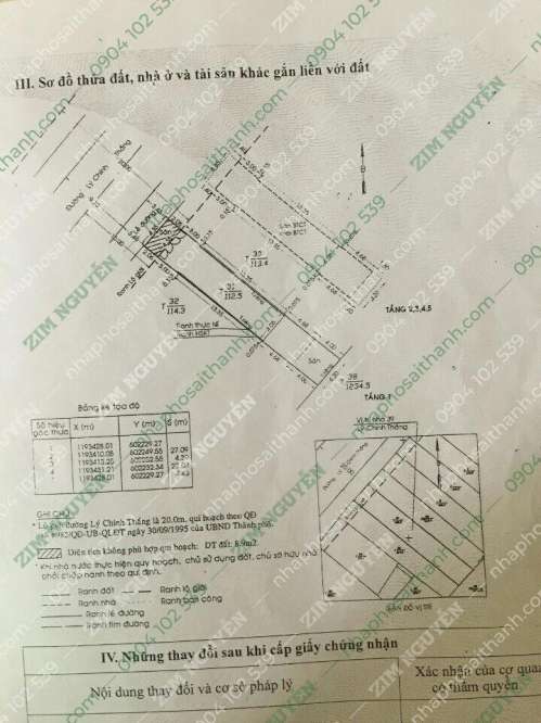 Hình ảnh Bán nhà 39 Lý Chính Thắng Phường Võ Thị Sáu Quận 3