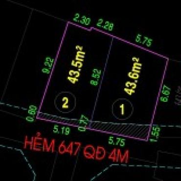 Hình ảnh Bán đất 98/2 Lạc Long Quân Phường Tây Thạnh Tp Hồ Chí Minh