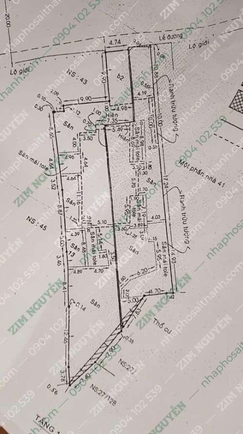 Hình ảnh Bán nhà 41A-41B Kinh Dương Vương, Phường 12, Quận 6