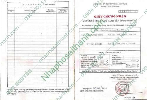 Hình ảnh Bán nhà 43 Nguyễn Văn Giai Phường Đa Kao Quận 1