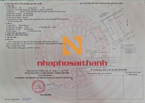 Hình ảnh Bán nhà 436/2D Đường 3 Tháng 2 Phường 12 Quận 10