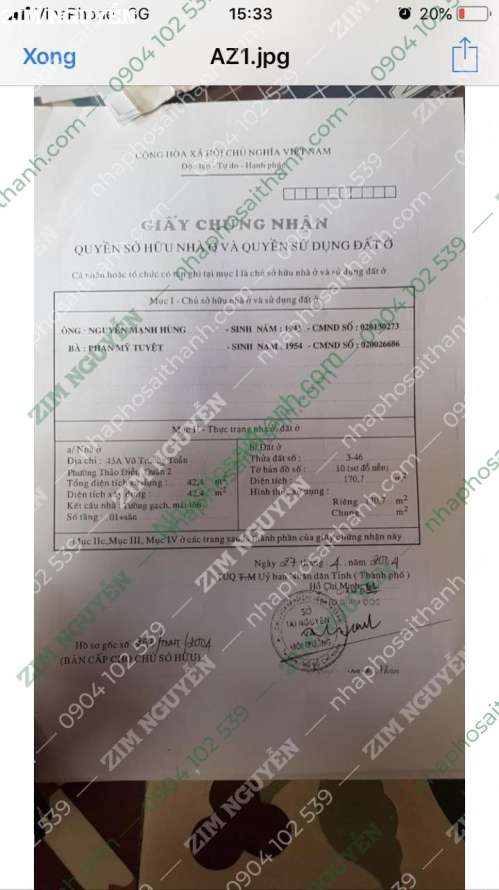 Hình ảnh Nhà 43A Võ Trường Toản An Phú Quận 2 Giá 21 Tỷ