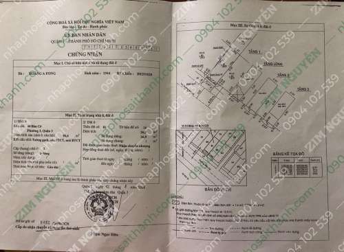 Hình ảnh Bán nhà 44 Bàn Cờ, Phường 3, Quận 3