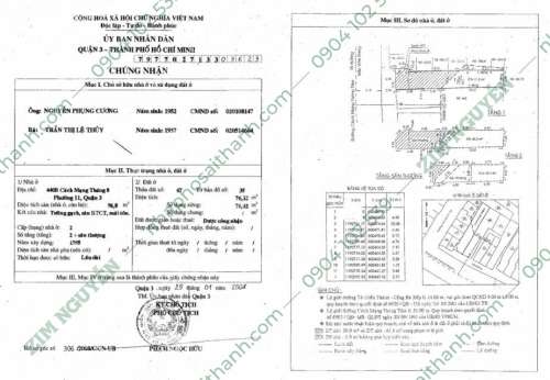 Hình ảnh Bán nhà 440a Cách Mạng Tháng 8, Phường 11, Quận 3