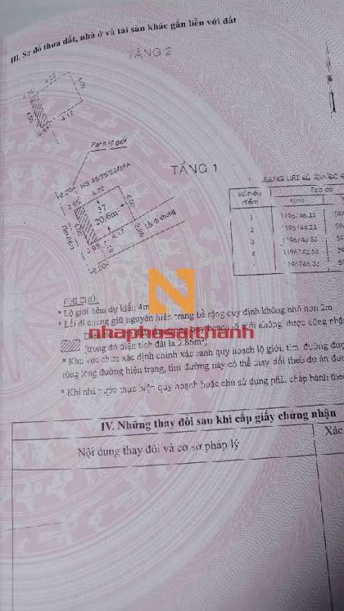 Hình ảnh Bán nhà 45/25/20/41 Trần Thái Tông Phường 15 Quận Tân Bình