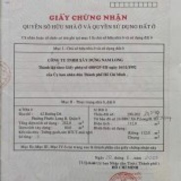 Hình ảnh Bán chung cư D4 Nhà Khu Nam Long Phường Phước Long Tp Hồ Chí Minh