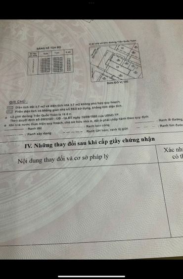 Hình ảnh Bán Nhà Mặt Tiền 57A Trần Quốc Toản, P8, Q3