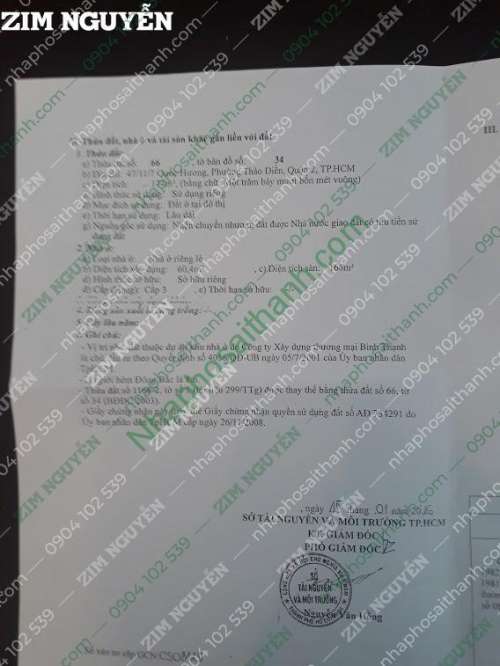 Hình ảnh Bán biệt thự 47/11/7 Quốc Hương Thảo Điền Quận 2 Giá 22 Tỷ