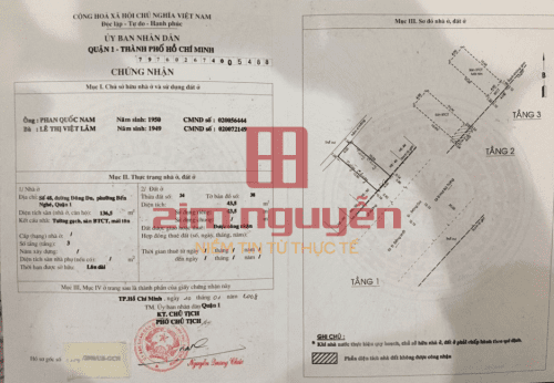 Hình ảnh Bán nhà 48 Đông Du Phường Bến Nghé Quận 1