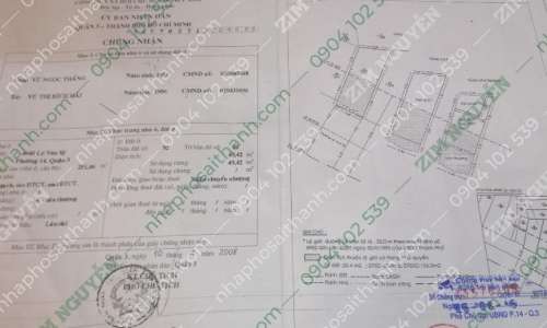 Hình ảnh Bán nhà 494B Lê Văn Sỹ, Phường 14, Quận 3