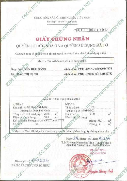 Hình ảnh Bán nhà 528 Phan Xích Long, Phường 3, Phú Nhuận