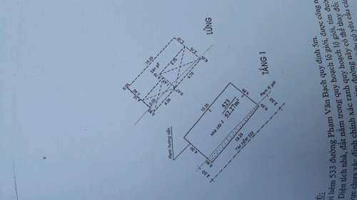 Hình ảnh Bán nhà 533/12A Phạm Văn Bạch Phường 15 Tân Bình