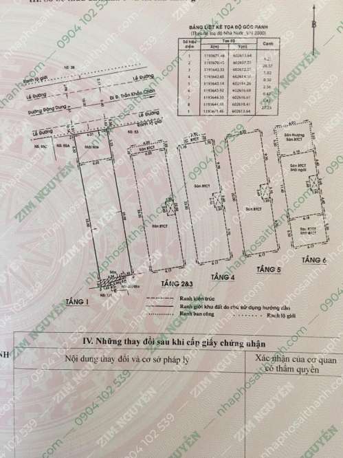Hình ảnh Bán nhà 55 Đặng Dung, P Tân Định, Quận 1