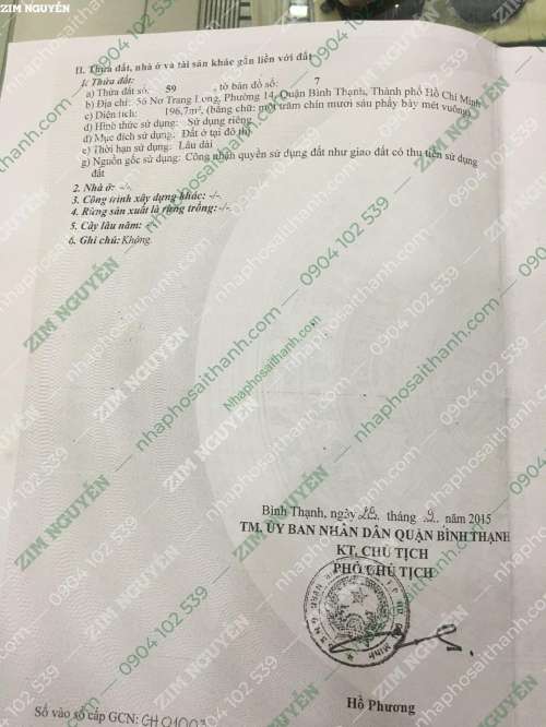Hình ảnh Bán tòa nhà 56 Nơ Trang Long Phường 14 Bình Thạnh