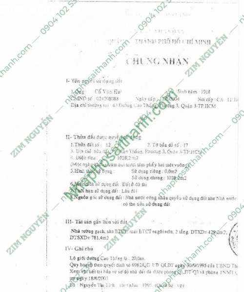 Hình ảnh Bán nhà 63 Cao Thắng Phường 3 Quận 3