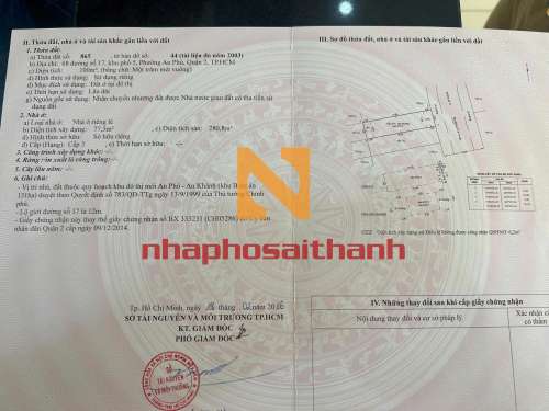 Hình ảnh Bán nhà 68 đường số 17, APAK, Q.2 , TP. Thủ Đức