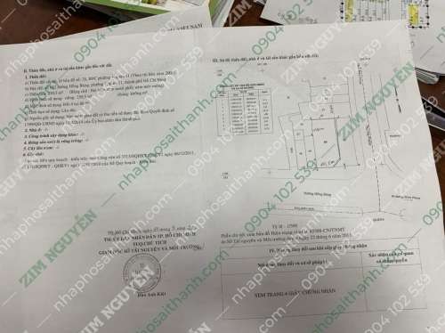 Hình ảnh Bán đất 682 Hồng Bàng (đường Phú Thọ), Phường 1, Quận 11