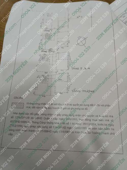 Hình ảnh Bán nhà 7/1A Nguyễn Trãi, Phường Bến Thành, Quận 1