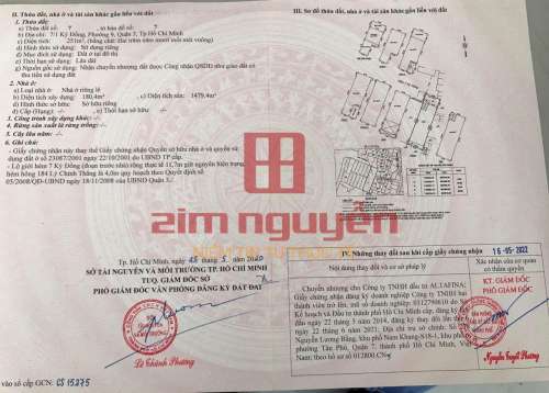 Hình ảnh Bán nhà 7/1 Kỳ Đồng, Phường 9, Quận 3