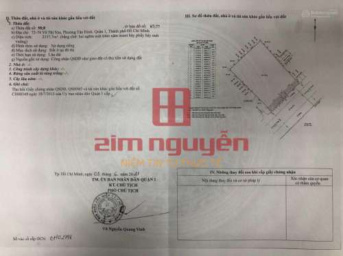 Hình ảnh Bán đất 72 74 Võ Thị Sáu, Phường Tân Định, Quận 1, 3 hầm 23 tầng